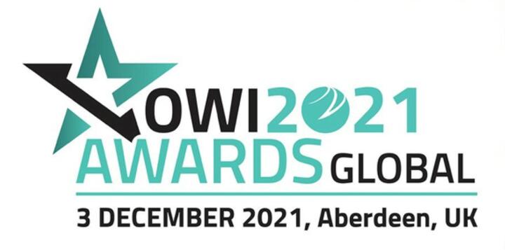 OWI 2021 Global Awards 3rd December 2021 Aberdeen, UK 